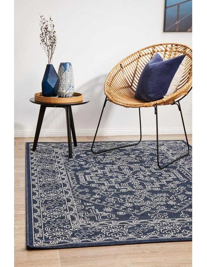 Seaside 5555 Navy Rug 6 Seaside 5555 Navy Rug - Image 4