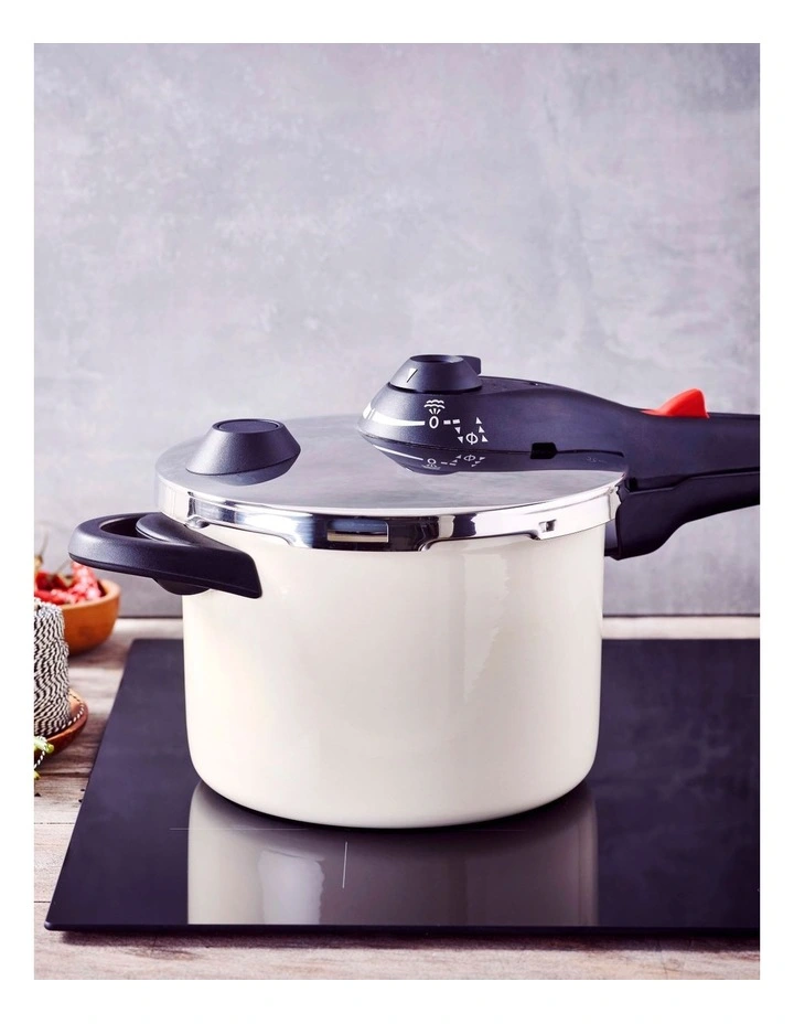Pressure Cooker Cream 22cm/6.0L 4 Pressure Cooker Cream 22cm/6.0L - Image 2