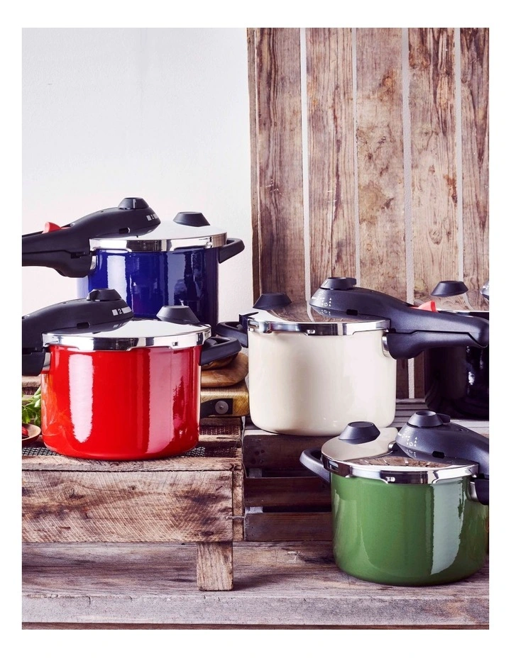 Pressure Cooker Cream 22cm/6.0L 6 Pressure Cooker Cream 22cm/6.0L - Image 4