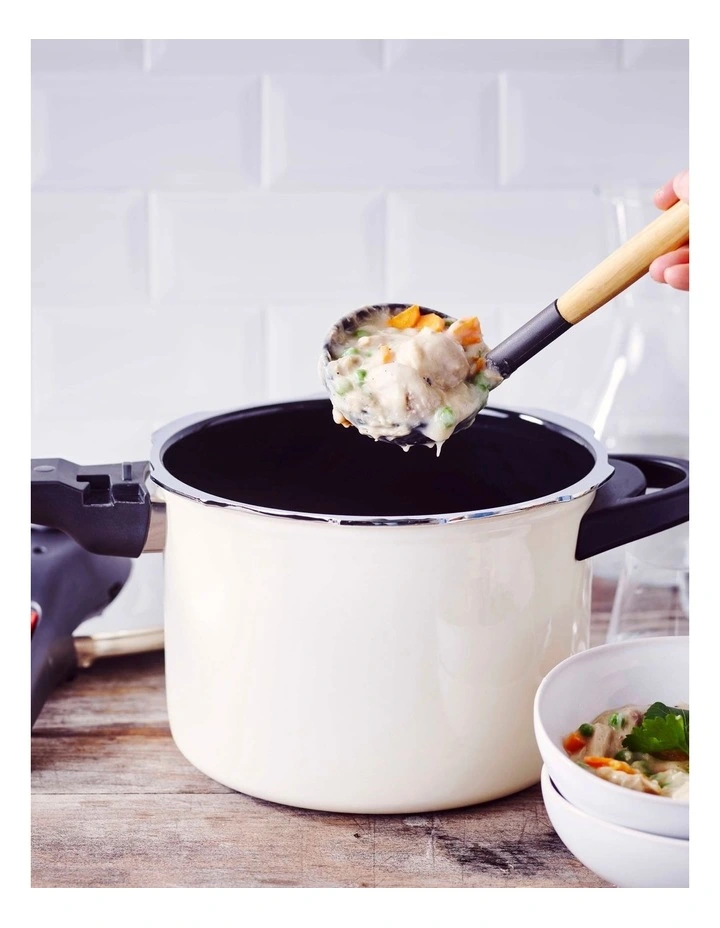 Pressure Cooker Cream 22cm/6.0L 7 Pressure Cooker Cream 22cm/6.0L - Image 5