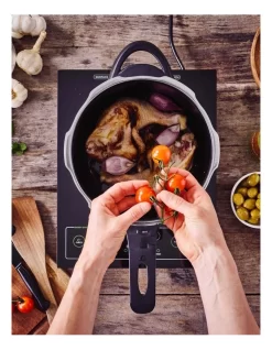 Pressure Cooker Black 22cm/6.0L -Household Items Shop 831154870 5 720x928