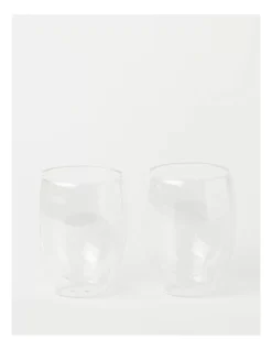 Double Wall Glass 340ml Set Of 2