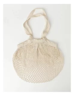 Natural Cotton String Bag