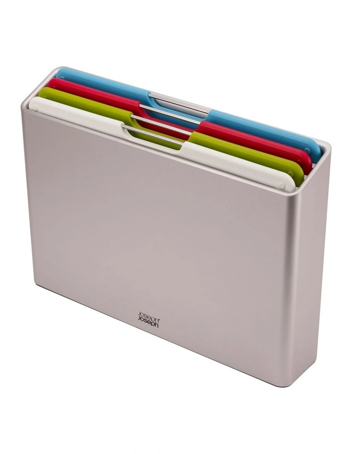 Joseph Joseph Folio 4-Piece Large Chopping Board Set Silver 3 Joseph Joseph Folio 4-Piece Large Chopping Board Set Silver