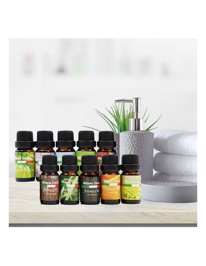 10 Pack Aroma Diffuser Oils Aromatherapy Fragrance 10ml Gift Pack 4 10 Pack Aroma Diffuser Oils Aromatherapy Fragrance 10ml Gift Pack - Image 2
