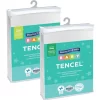 Kids TENCEL Jersey Waterproof Fitted Mattress Protector -Household Items Shop 836362540 1 1 720x928