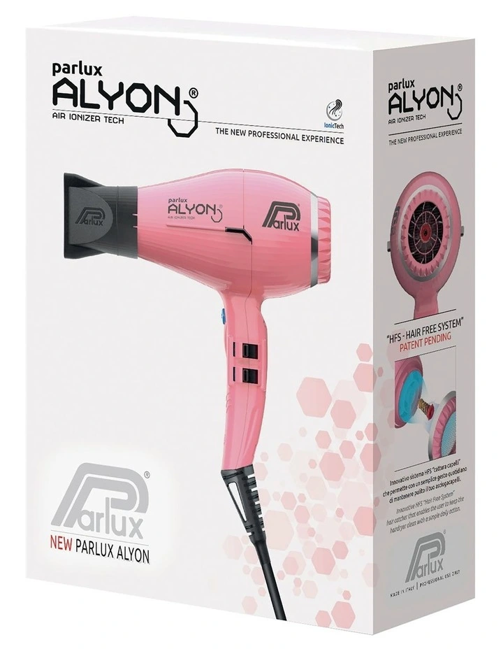 Alyon Hair Dryer Pink 5 Alyon Hair Dryer Pink - Image 3