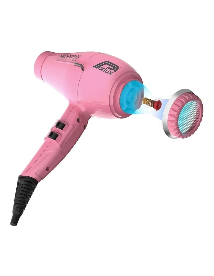 Alyon Hair Dryer Pink 6 Alyon Hair Dryer Pink - Image 4