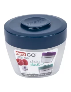 Go Snack Tub Large Round 300ml Assorted