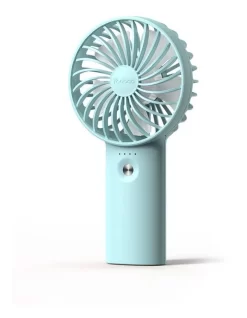 Blue Mini Fan & Power Bank