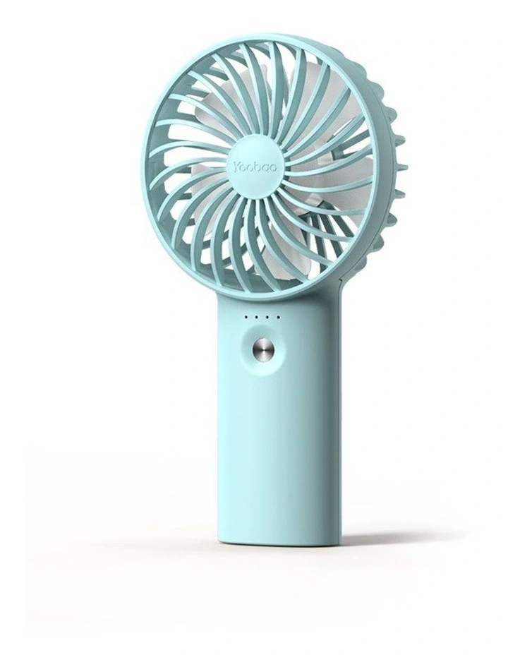 Blue Mini Fan & Power Bank 3 Blue Mini Fan & Power Bank