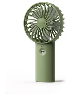 Green Mini Fan & Power Bank