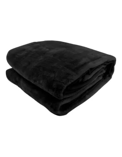 220 X 240cm Mink Blanket Double Sided Queen Soft Plush Bed Faux Throw Rug 800gsm