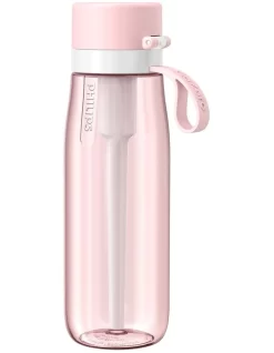 Philips Daily Straw 660ml Filtration Bottle Pink Daily Filter AWP2731PNR/79