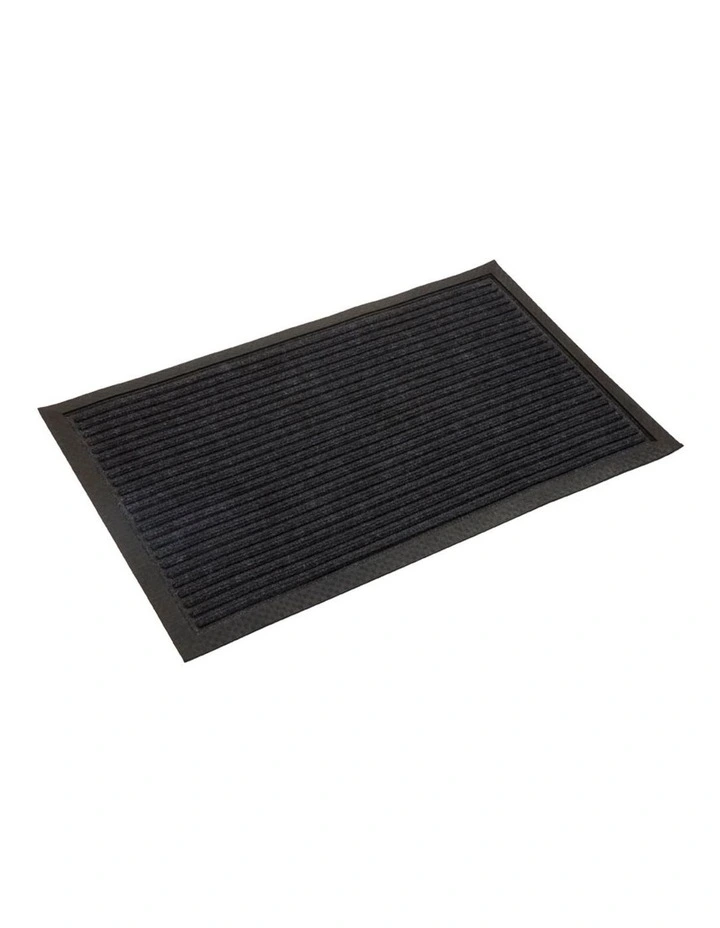 Daro Charcoal Polypropylene Doormat 45x75cm 3 Daro Charcoal Polypropylene Doormat 45x75cm