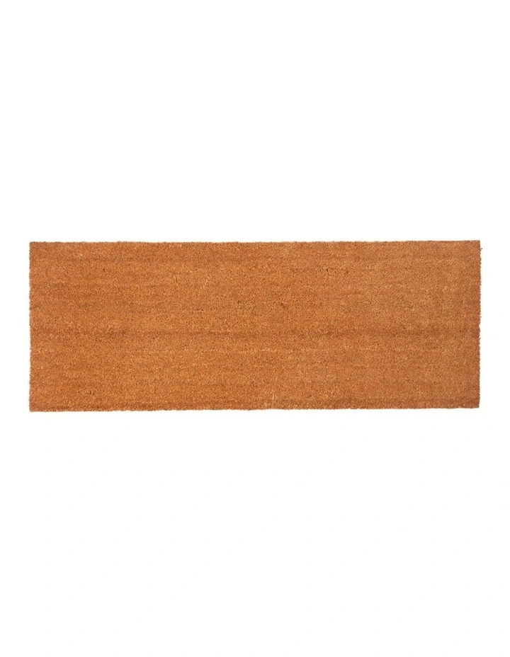 Nubra Plain Natural PVC Backed Coir Door Mat 45x75 Cm 4 Nubra Plain Natural PVC Backed Coir Door Mat 45x75 Cm - Image 2