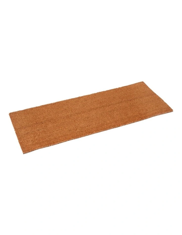 Nubra Plain Natural PVC Backed Coir Door Mat 45x75 Cm 5 Nubra Plain Natural PVC Backed Coir Door Mat 45x75 Cm - Image 3