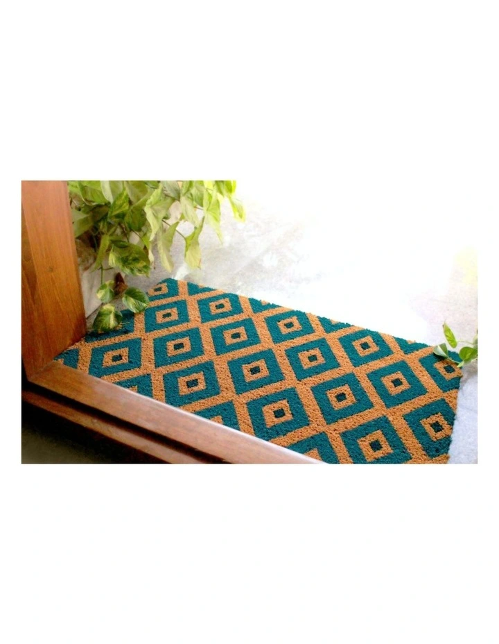 Kimberley Blue PVC Backed Coir Doormat 45x120 Cm 7 Kimberley Blue PVC Backed Coir Doormat 45x120 Cm - Image 5