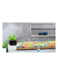 Saman Multicolor Coir Doormat 45x75 Cm -Household Items Shop 840968920 5 720x928