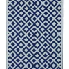 180x270cm Marina Indigo Blue & White Recycled Plastic Outdoor Rug And Mat -Household Items Shop 840972700 1 720x928