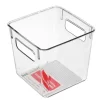 Crystal Plastic Storage Container 15cm Medium Fridge/Pantry Organiser 2 Crystal Plastic Storage Container 15cm Medium Fridge/Pantry Organiser -Household Items Shop 841386340 1 720x928