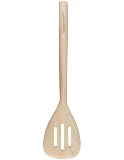 KitchenAid Maple Wood Slotted Turner