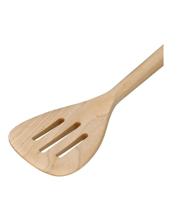 KitchenAid Maple Wood Slotted Turner 4 KitchenAid Maple Wood Slotted Turner - Image 2
