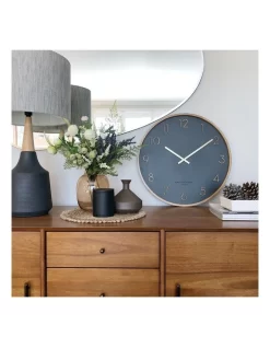 Scarlett Charcoal 35Cm Silent Wall Clock -Household Items Shop 847738900 4 720x928