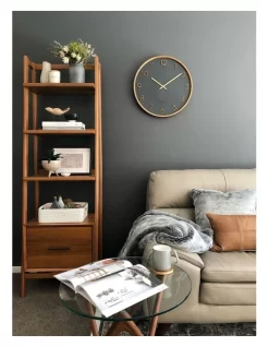 SCARLETT Charcoal 50cm Wall Clock -Household Items Shop 847739080 5 720x928