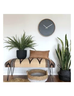 SCARLETT Charcoal 50cm Wall Clock -Household Items Shop 847739080 6 720x928