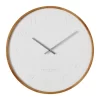 Freya White 50Cm Wall Clock -Household Items Shop 847739350 1 720x928