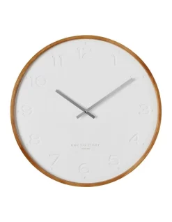 Freya White 50Cm Wall Clock