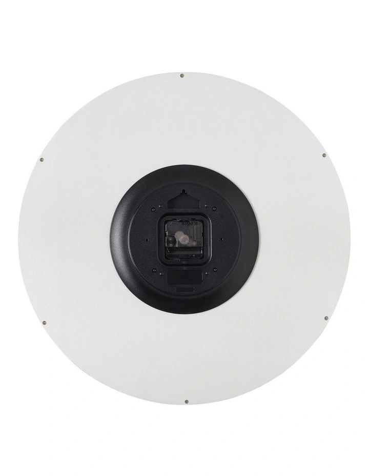 Freya White 50Cm Wall Clock 5 Freya White 50Cm Wall Clock - Image 3