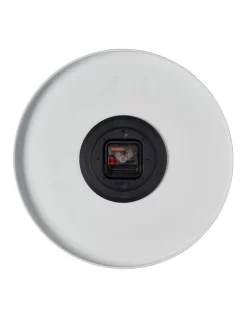 Luca White 30Cm Silent Wall Clock 7 Luca White 30Cm Silent Wall Clock -Household Items Shop 847742230 3 720x928