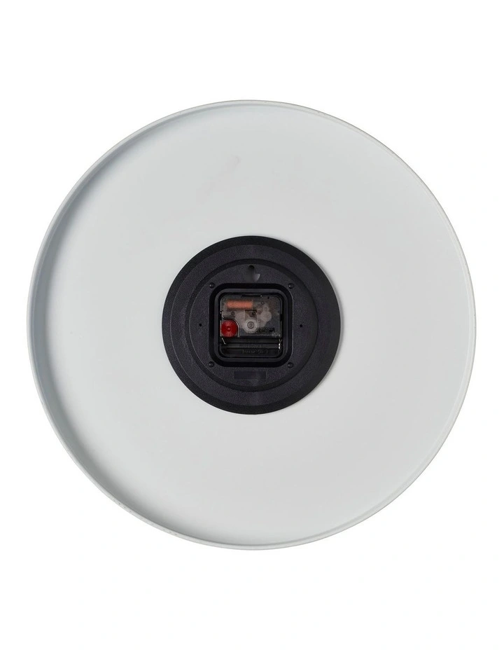 Luca White 30Cm Silent Wall Clock 5 Luca White 30Cm Silent Wall Clock - Image 3