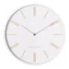 Esme 40Cm White Silent Wall Clock 1 Esme 40Cm White Silent Wall Clock -Household Items Shop 847749070 1 720x928