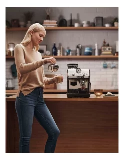 DeLonghi La Specialista Arte Manual Pump Coffee Machine Metal/Black EC9155MB -Household Items Shop 851103460 7 720x928