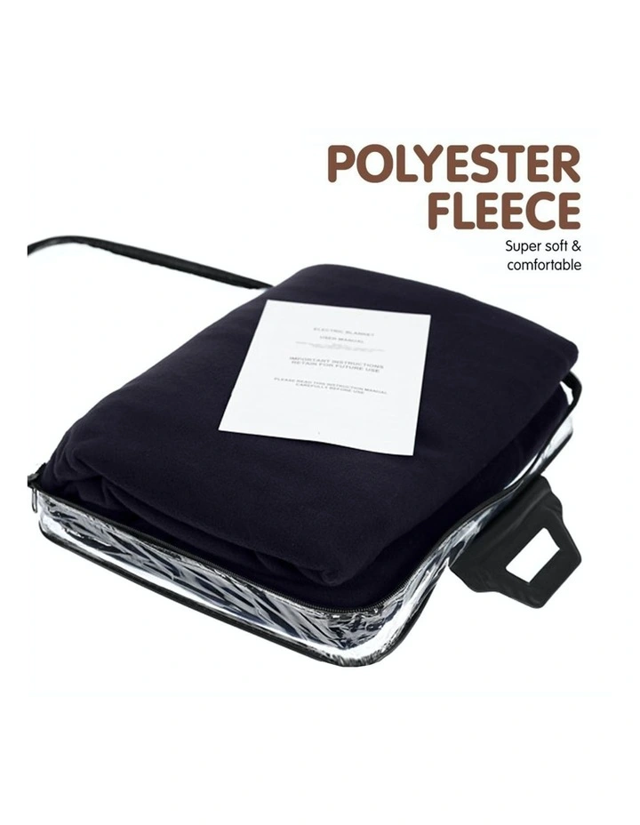 12 Volt Heated Car Blanket Travel Rug Soft Caravan Fleece Electric Throw DC Auto 5 12 Volt Heated Car Blanket Travel Rug Soft Caravan Fleece Electric Throw DC Auto - Image 3