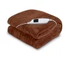 Heated Electric Blanket Throw Rug Coral Warm Fleece Winter Brown -Household Items Shop 855666550 1 720x928