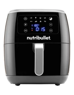 NutriBullet Digital XXL Air Fryer In Black NBA07100