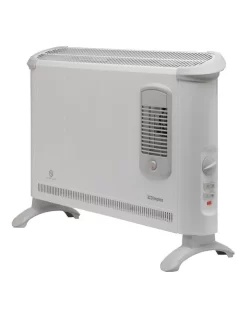 Dimplex Portable Electric Floor Convector Heater W/Turbo Fan Heating 2000W White