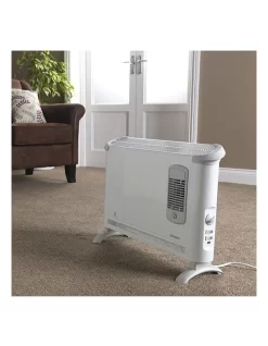Dimplex Portable Electric Floor Convector Heater W/Turbo Fan Heating 2000W White -Household Items Shop 858684610 4 720x928