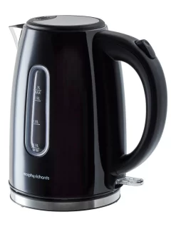 Morphy Richards Equip 1.7 Litre Kettle Black MREK17B -Household Items Shop 859361320 2 720x928