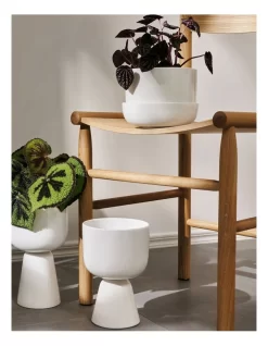Iittala Nappula Plantpot 17cm White -Household Items Shop 861724270 3 720x928