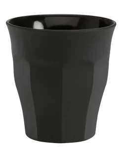 Duralex Picardie Soft Touch Black Tumbler 90ml Set Of 6