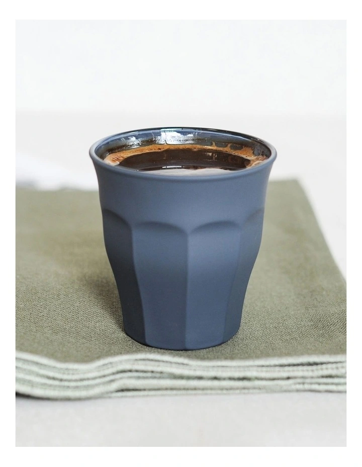 Duralex Picardie Soft Touch Grey Tumbler 90ml Set Of 6 5 Duralex Picardie Soft Touch Grey Tumbler 90ml Set Of 6 - Image 3