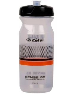 ZEFAL Sense M65 Water Bottle Sports Cycling Flask Container Translucent 650ml