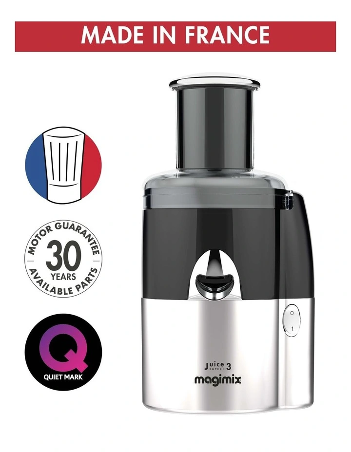 Magimix Juice Expert 3 Juicer In Black/Chrome 4 Magimix Juice Expert 3 Juicer In Black/Chrome - Image 2
