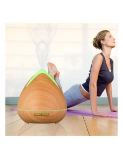 Cool Mist Ultrasonic Diffuser With 3 Pack Essential Oils Light Wood -Household Items Shop 865056160 7 720x928