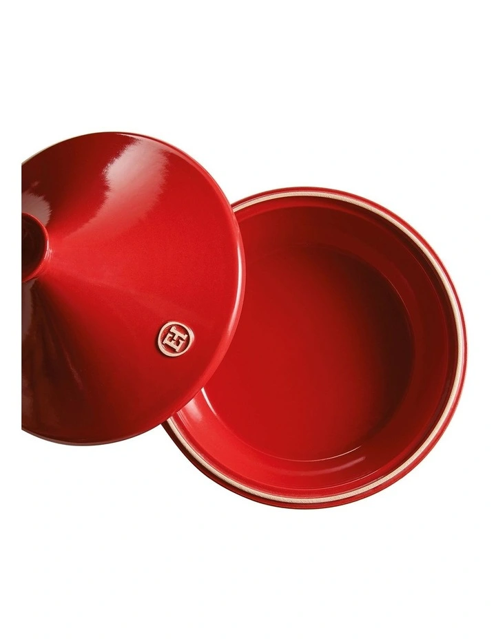 Emile Henry Tagine 32cm Burgundy 5 Emile Henry Tagine 32cm Burgundy - Image 3